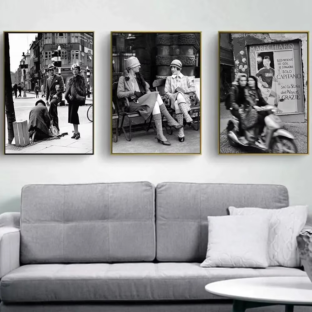 Photography Vintage - Fashion Black And White Vintage Photography