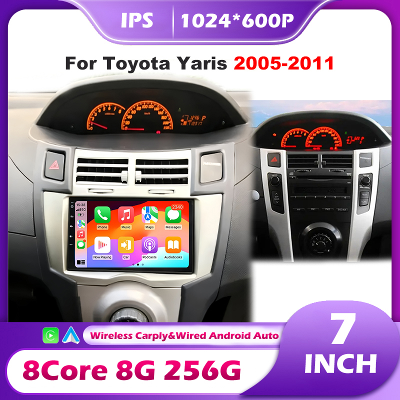 Photograph Mp3 - 7' For Toyota Yaris 2005-2011 Car