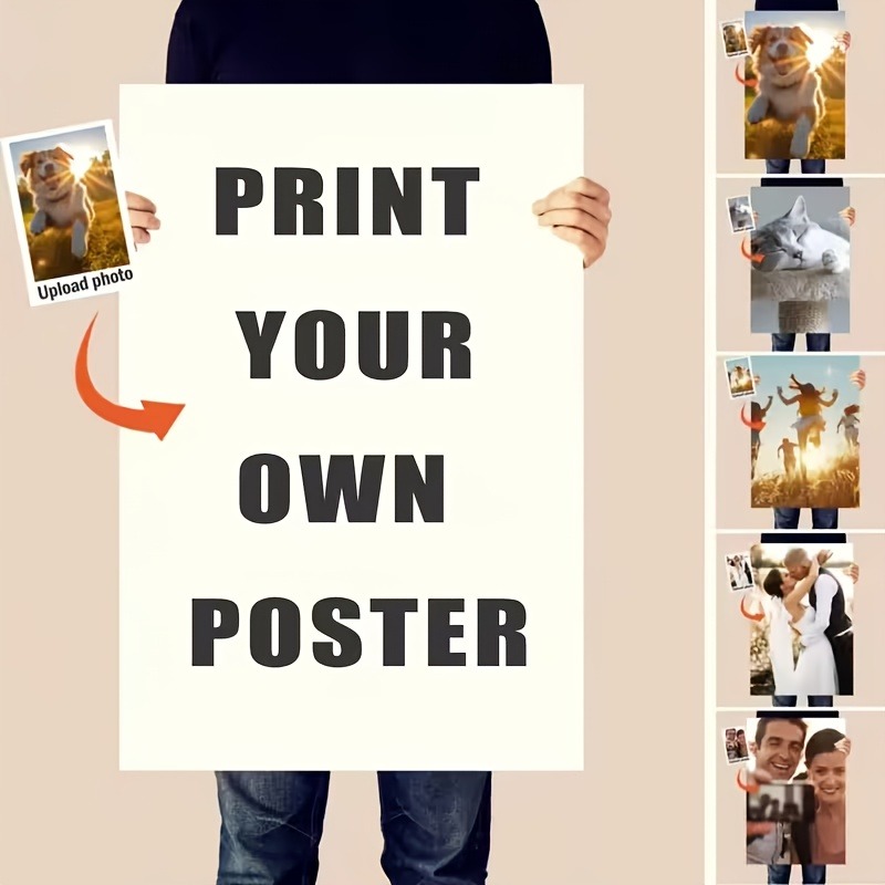 Photographic Memory - Personalized unframed Photo/Text Poster - Upload