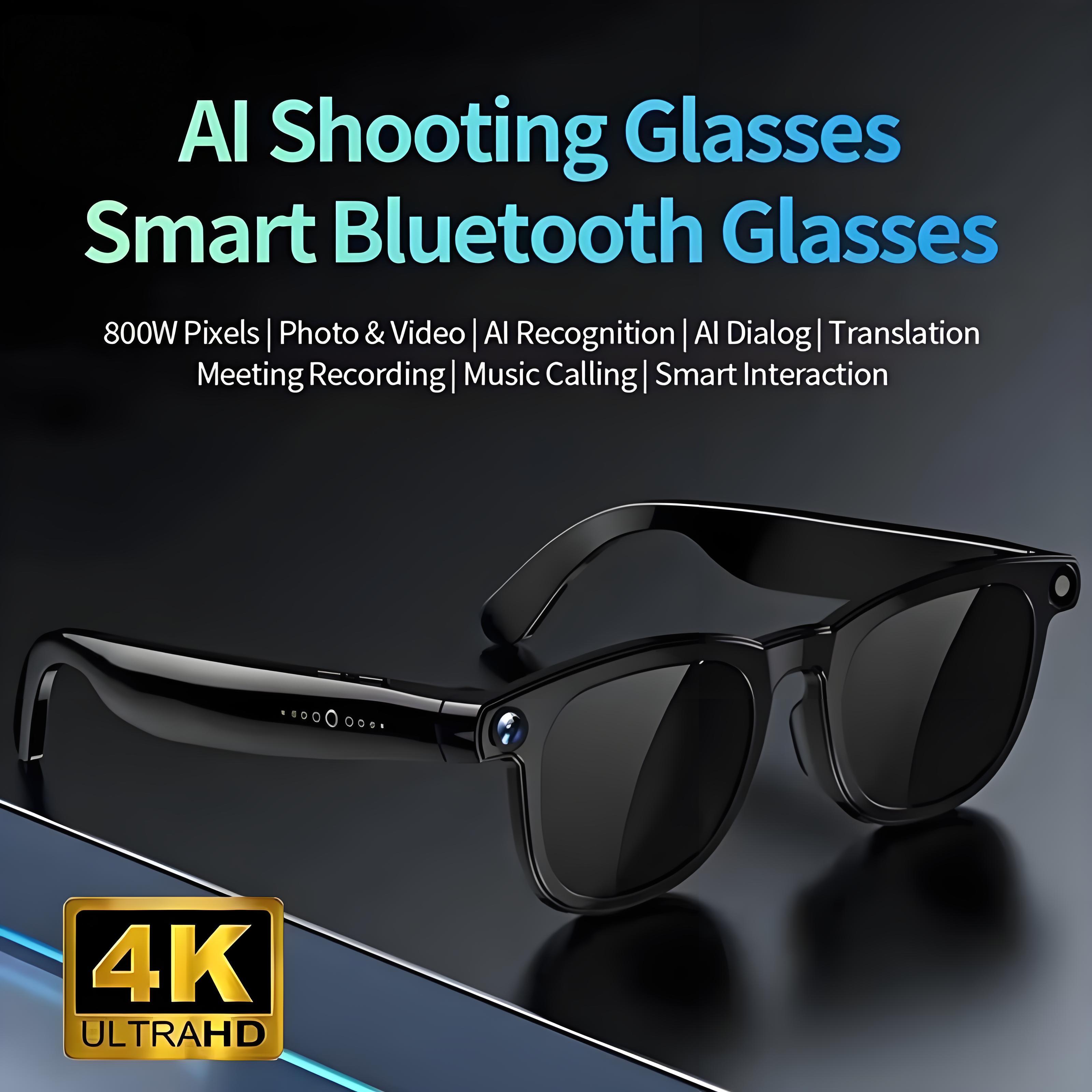 Photographic Memory - New AI Smart Glasses 800W HD