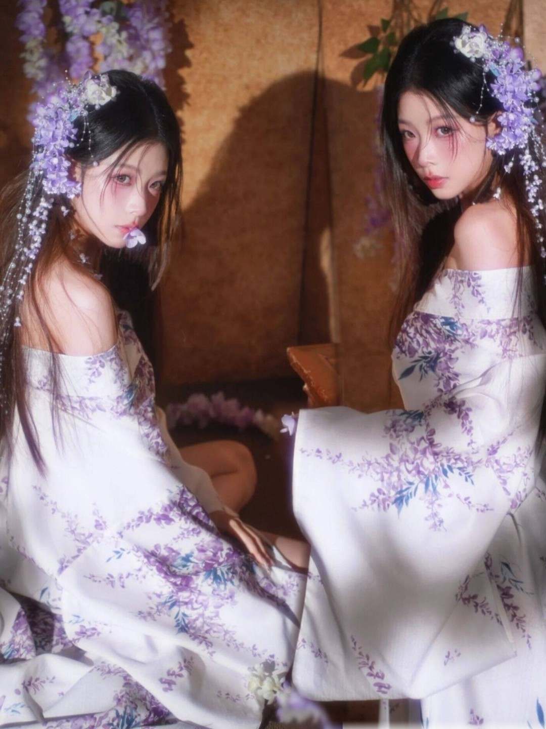 Photography Vintage - Traditional Japanese Kimono Women's Formal Outfit