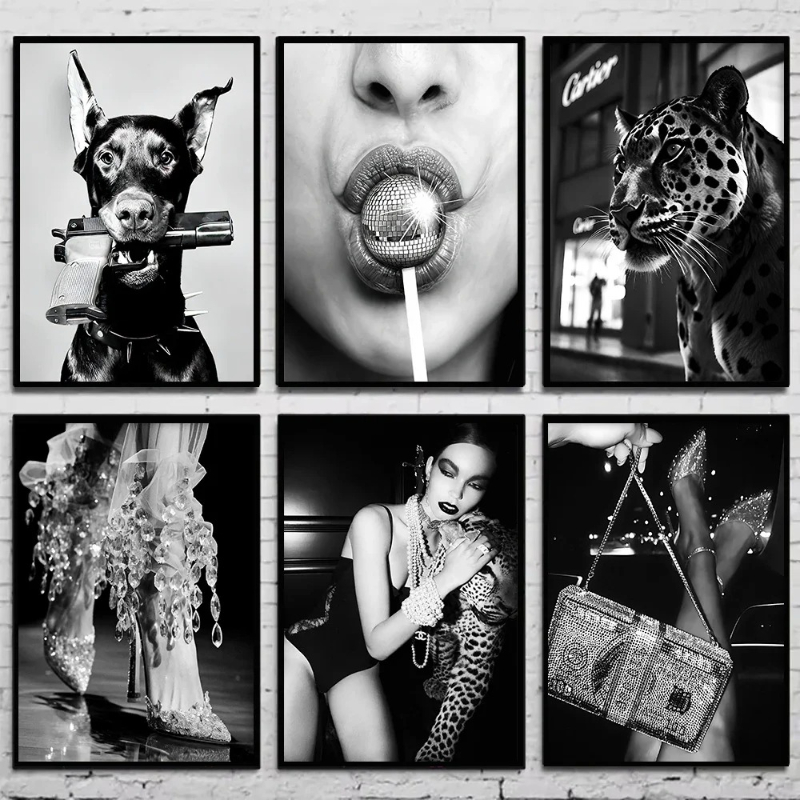 Photography Vintage - Black and White Fashion Vintage Photography