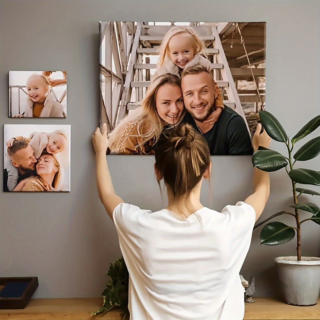 Photographic Memory - 2D Flat, Custom unframed Canvas Personalized
