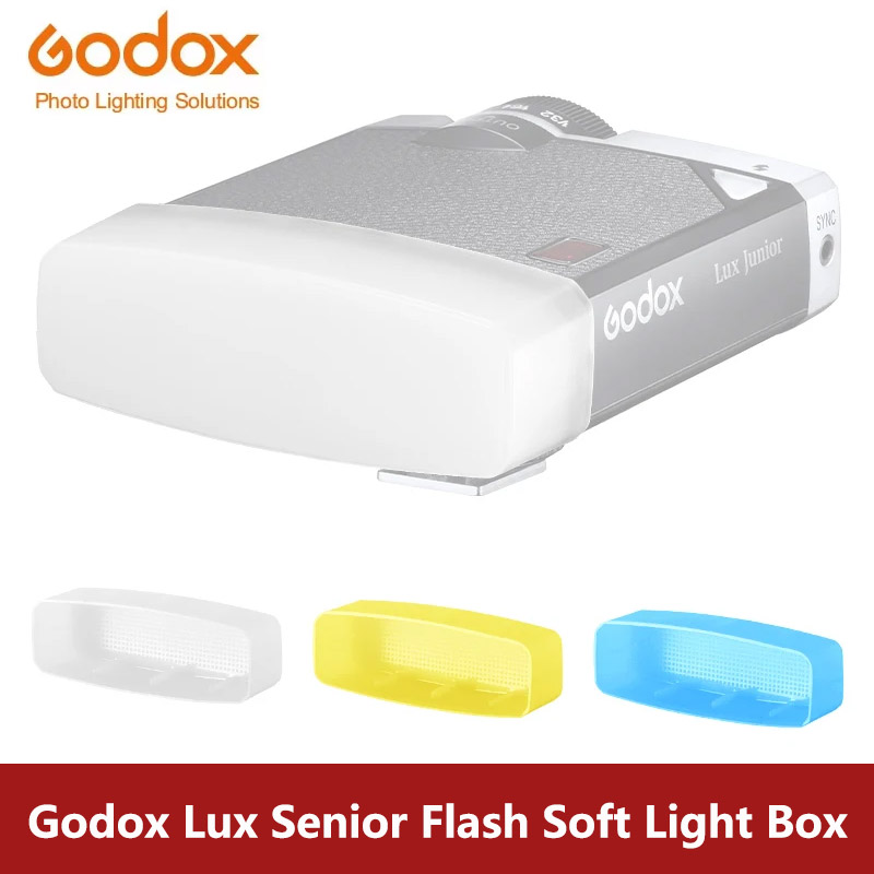 Godox Lux Junior Retro Speedli - Photography Yellow Light recension och pris