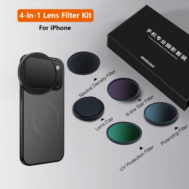 4 in 1 Lens 58mm Mobile Phone  - Nd Filter Set recension och pris