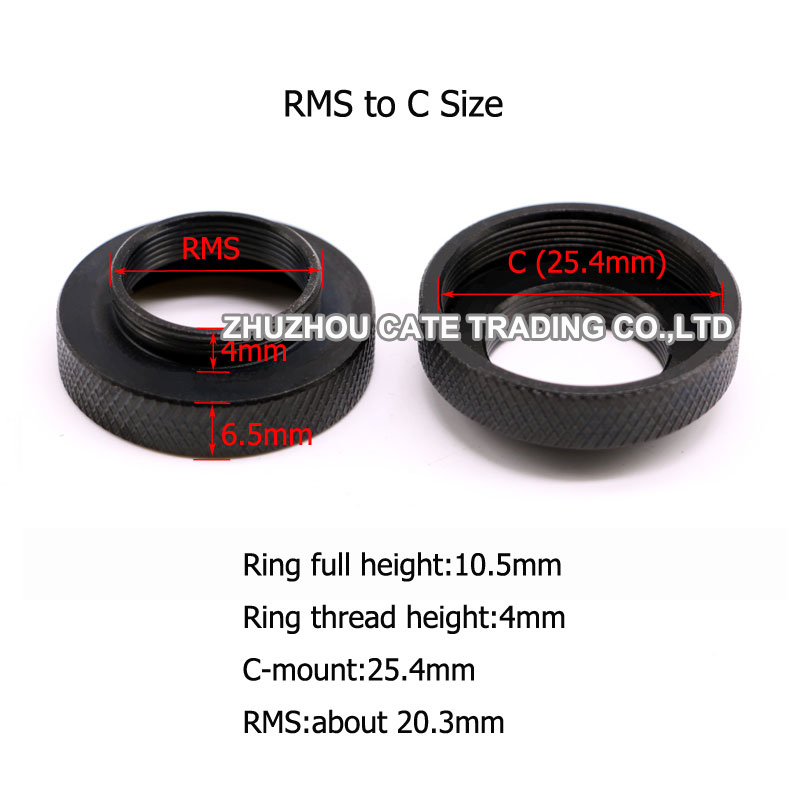 RMS to C Mount Microscope Came - Lens Adapter Ring recension och pris