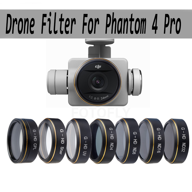 Drone Filter For Phantom 4 Pro - Nd Filter Set recension och pris