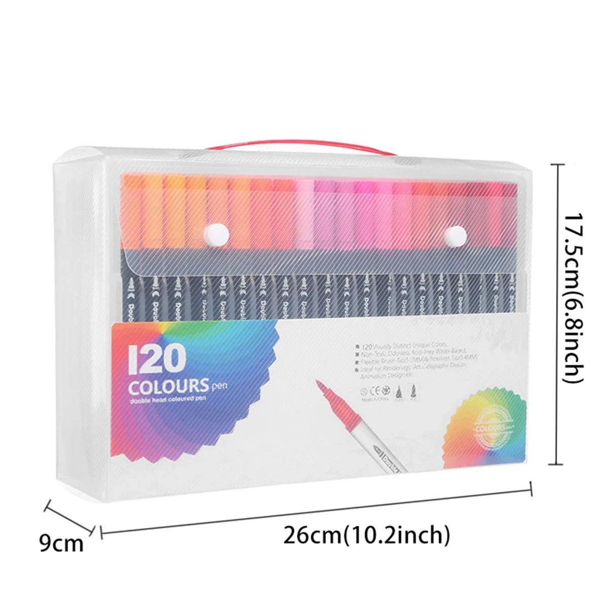 12-120 Colors Markers Set Dual - Photography Fine Art recension och pris