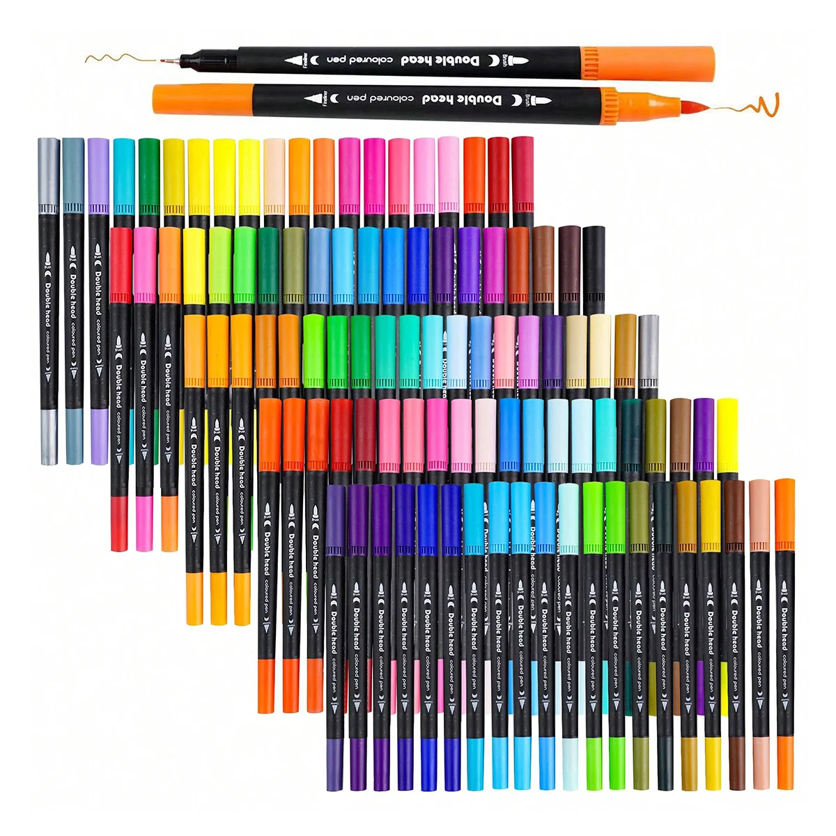 12-120 Colors Markers Set Dual - Photography Fine Art recension och pris