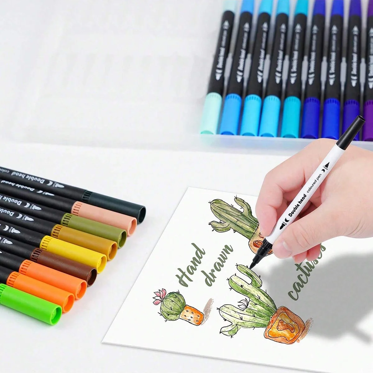 12-120 Colors Markers Set Dual - Photography Fine Art recension och pris