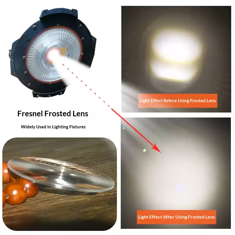 60mm-200mm Frosted Fresnel Len - Photography Yellow Light recension och pris