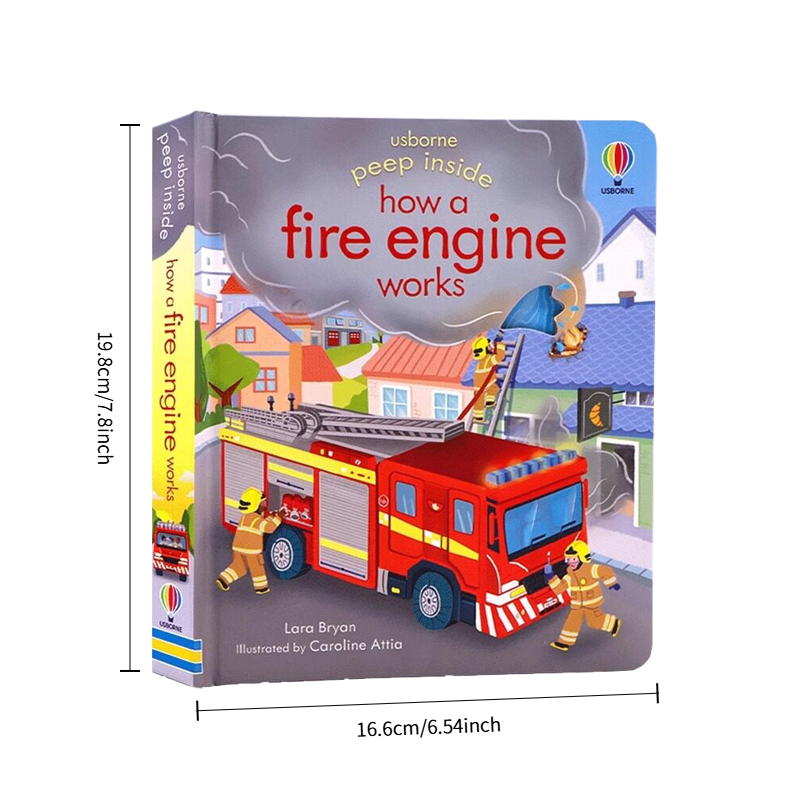 Usborne Peep Inside: How a Fir - Photography Job recension och pris