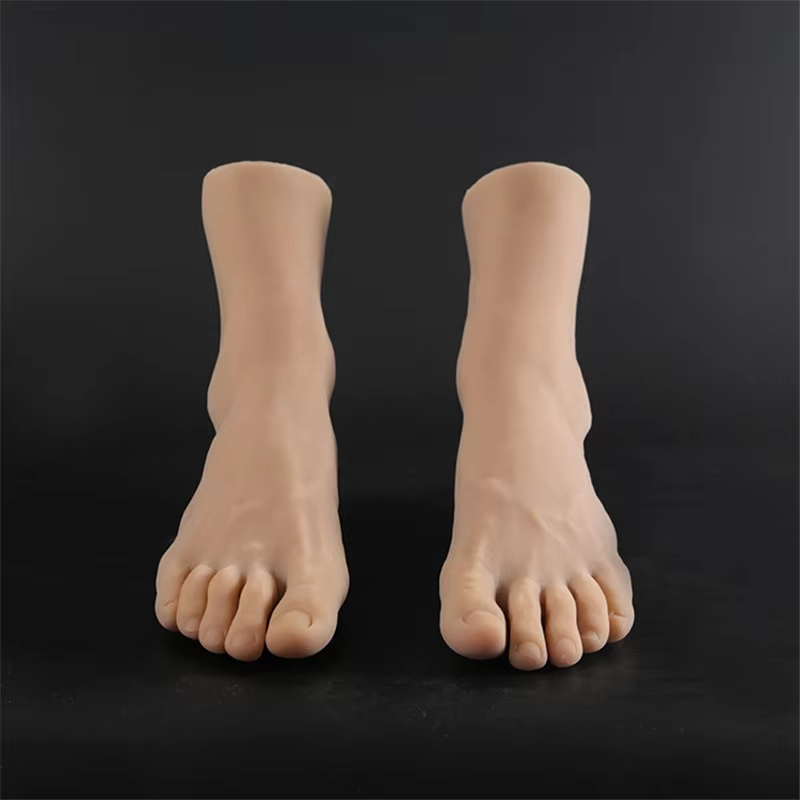 High Simulation TPE Male Foot  - Photography Training recension och pris