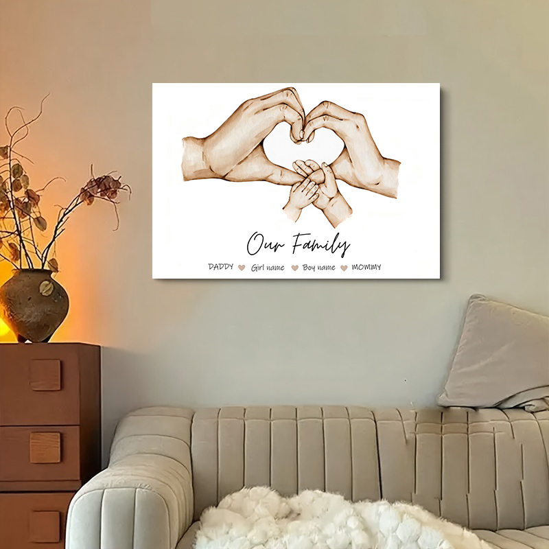 Personalized Custom Family Han - Photography Interior recension och pris