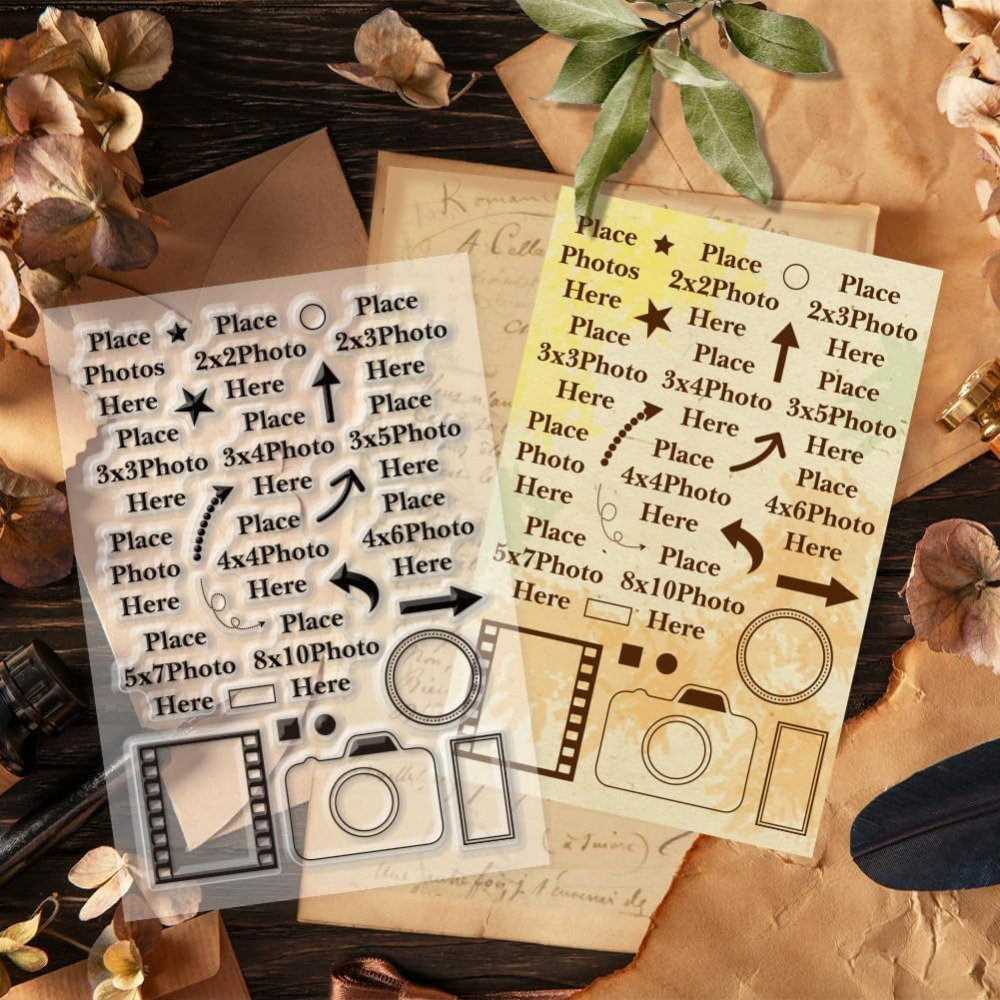 Place Photo Here Clear Stamp A - Photographic Memory recension och pris