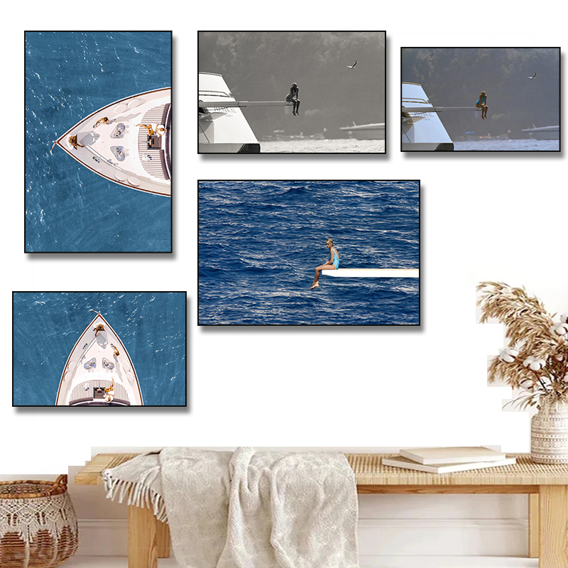 1pc frameless Canvas Painting  - Photography Vintage recension och pris