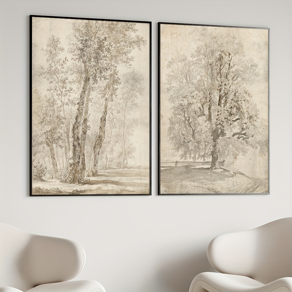 2D/Flat Set of 2 Unframed Beig - Photography Job recension och pris