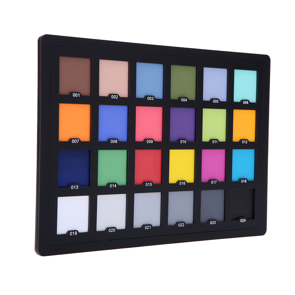 Professional 24 Color Card Tes - Photography Quiz recension och pris