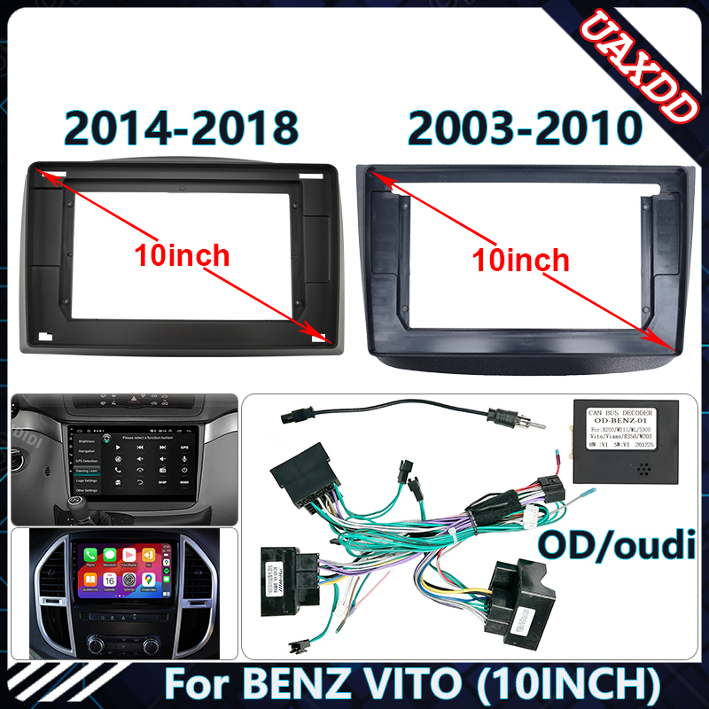 For 2003-2018 BENZ VITO 10.1 I - Photograph Mp3 recension och pris