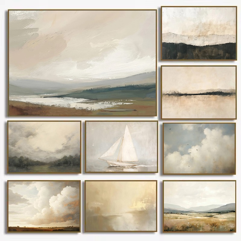 Abstract Cloudscape Sailboat C - Photography Fine Art recension och pris