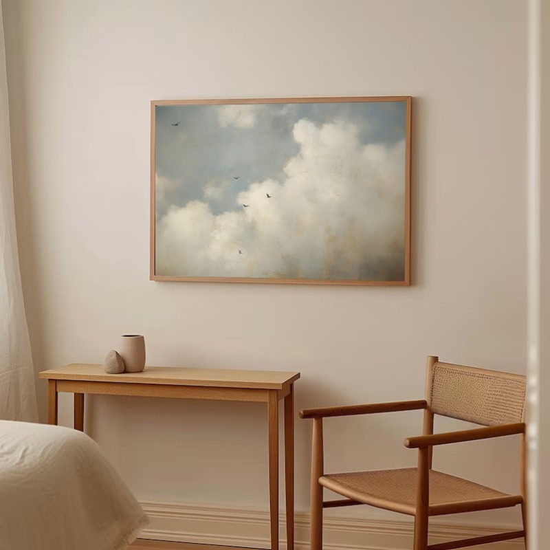 Abstract Cloudscape Sailboat C - Photography Fine Art recension och pris