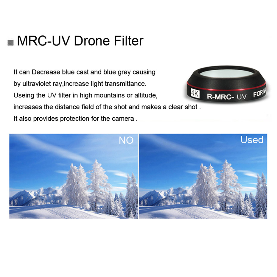 Drone Filter For DJI Mavic Pro - Nd Filter Set recension och pris