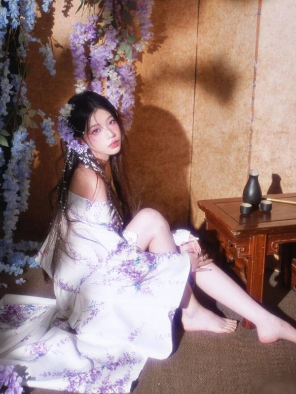 Traditional Japanese Kimono Wo - Photography Vintage recension och pris