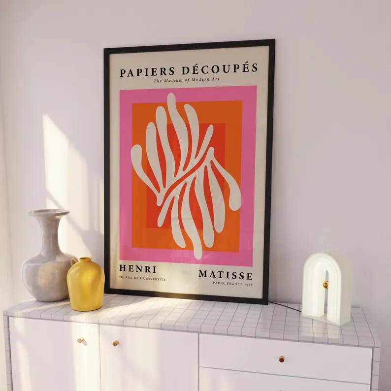 3pcsModern Orange  Bauhaus And - Photography Interior recension och pris