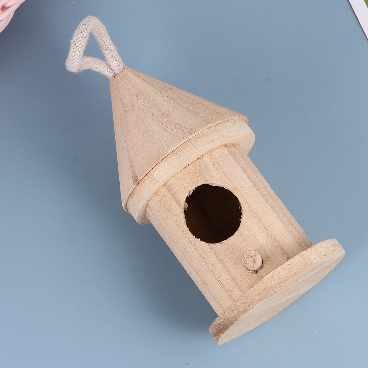 3Pcs Light Yellow Wooden Bird  - Photography Yellow Light recension och pris
