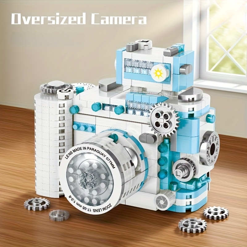 DIY Retro Building Block Camer - Photography Simulator recension och pris