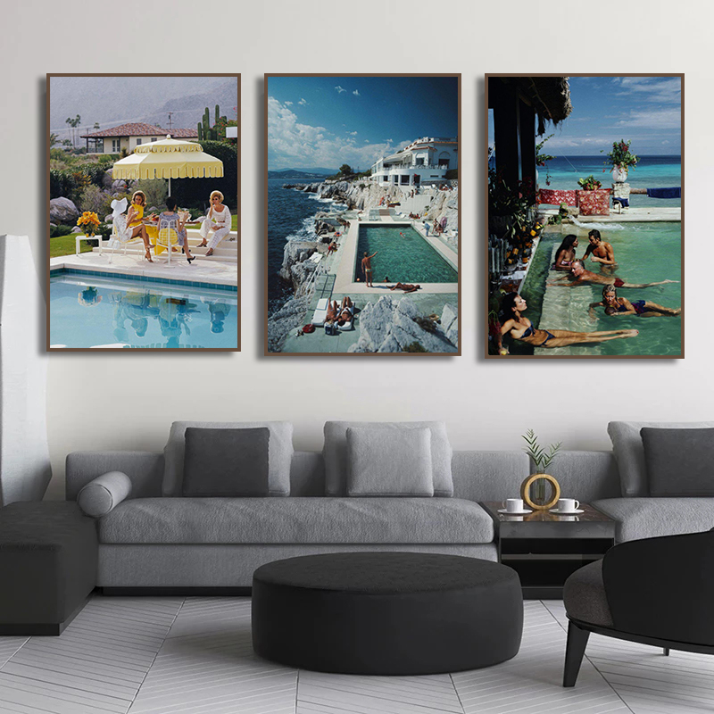 Slim Aarons Speedboat Landing  - Photography Vintage recension och pris