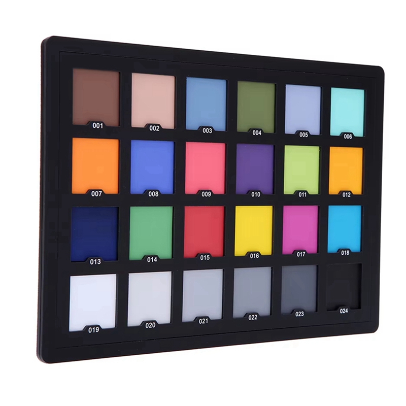 New 24 Color Card Test for Sup - Photography Quiz recension och pris
