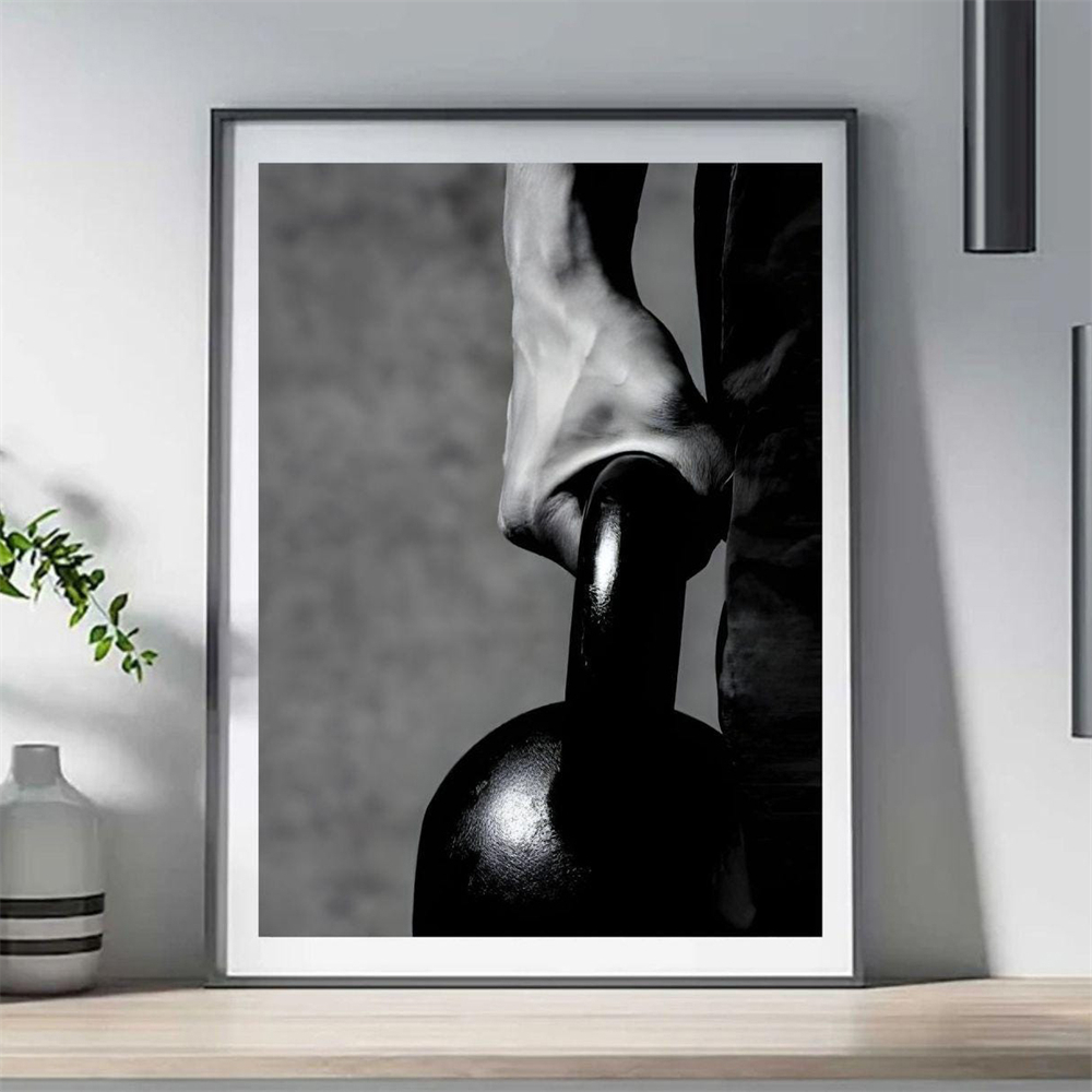 Black and White Boxing Poster  - Photography Training recension och pris