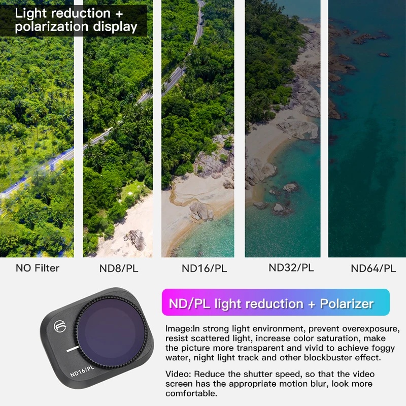 RCSTQ For DJI Mini 3 Pro Filte - Nd Filter Set recension och pris