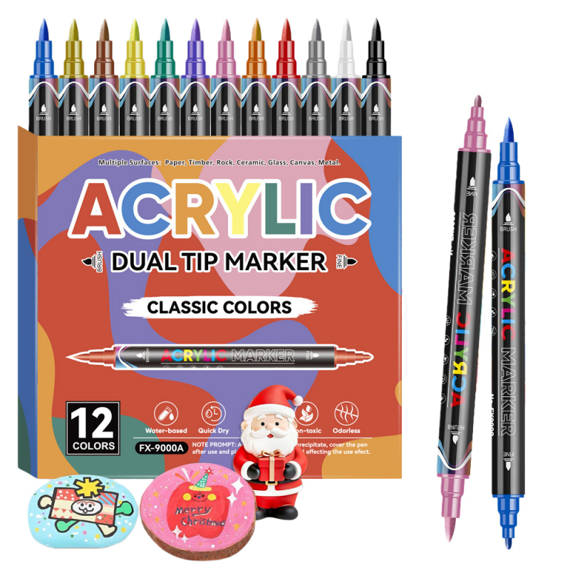 Acrylic Paint Markers,Dual tip - Photography Fine Art recension och pris