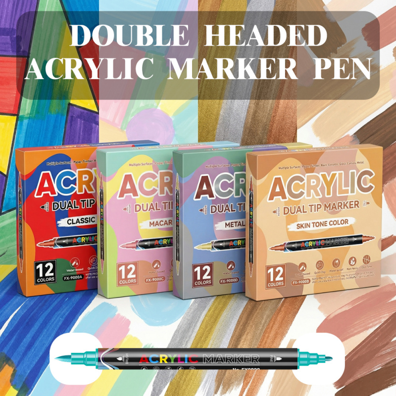 Acrylic Paint Markers,Dual tip - Photography Fine Art recension och pris