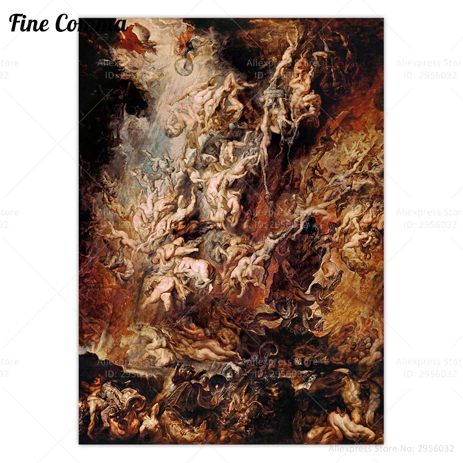 Fall of the Damned Peter Paul  - Photography Fine Art recension och pris