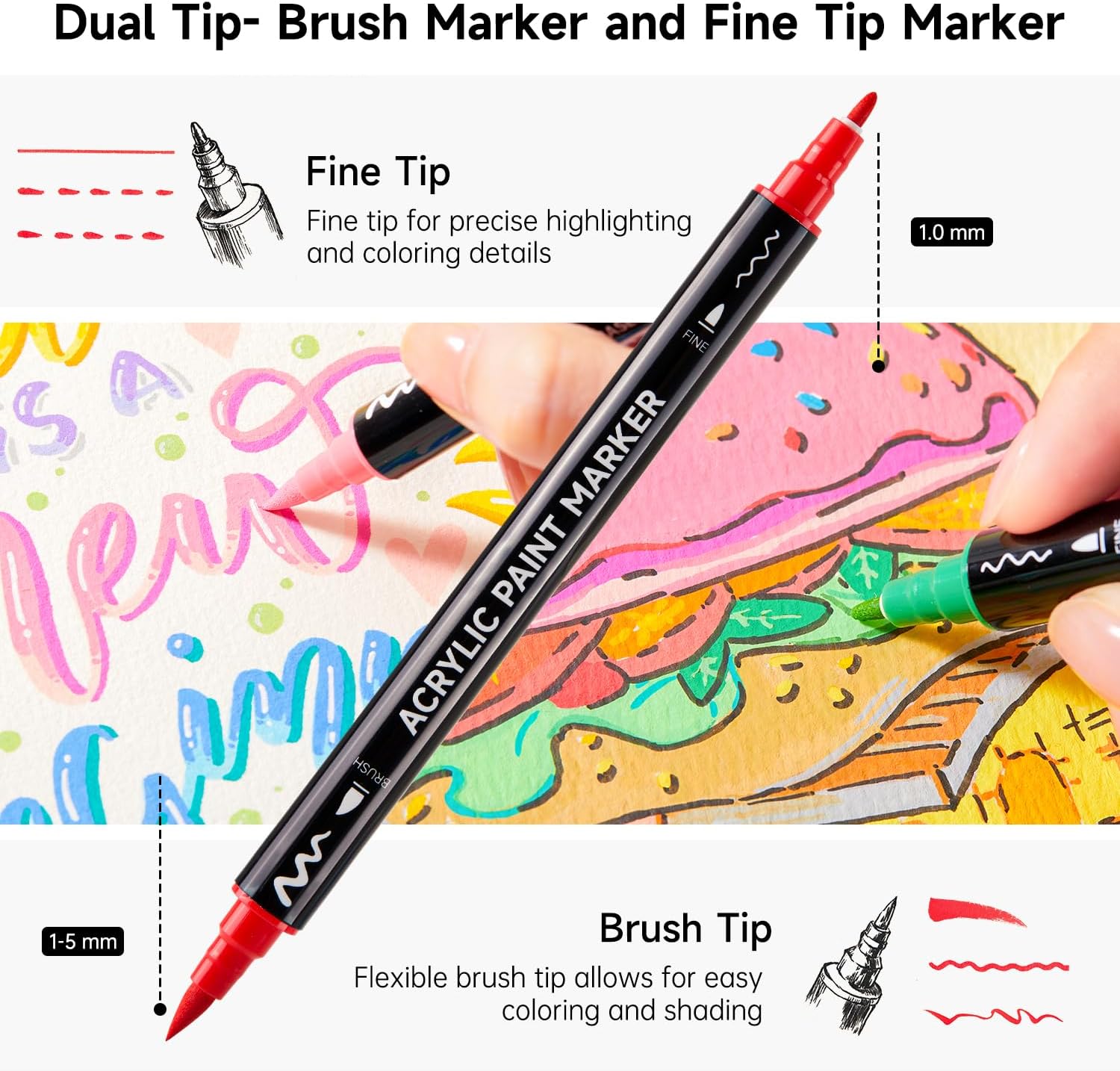 Shuttle Art 60 Colors Dual Tip - Photography Fine Art recension och pris