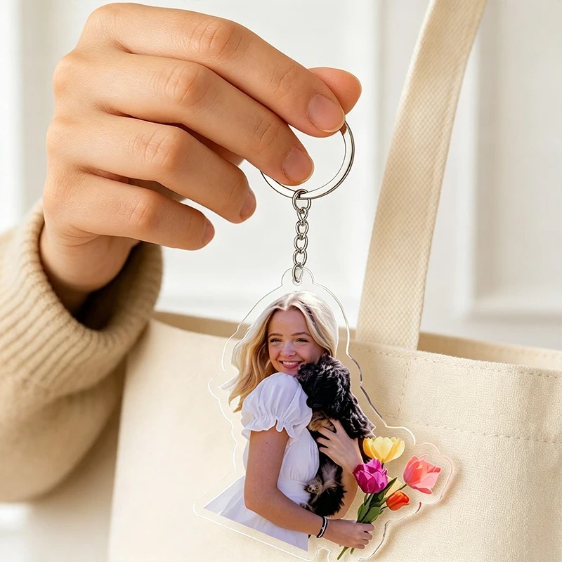 Custom Photo Acrylic Keychain  - Photographic Memory recension och pris