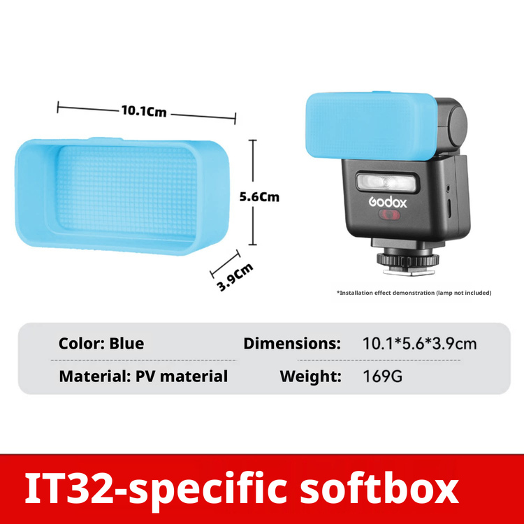 Diffuser for Godox iT32 Mini F - Photography Yellow Light recension och pris