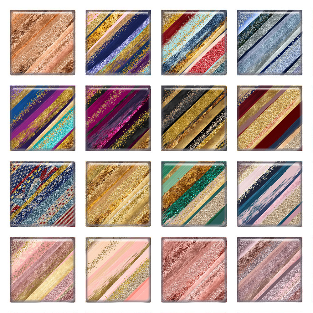 Random Mixed Round/Oval/Square - Photography Art recension och pris