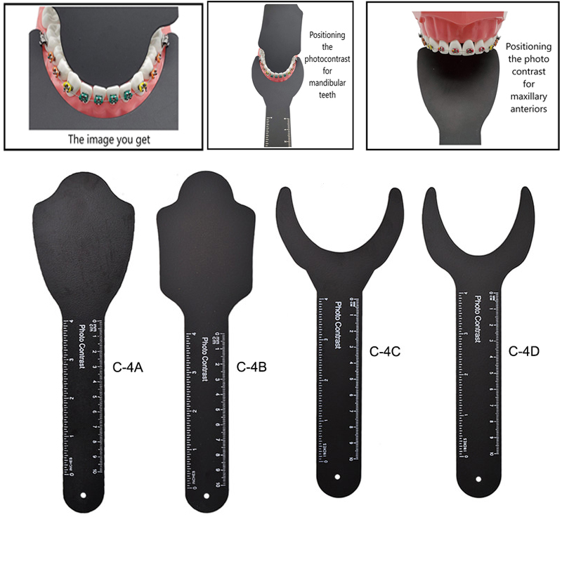 4Pcs/set Dental Photo Contrast - Photographic Memory recension och pris