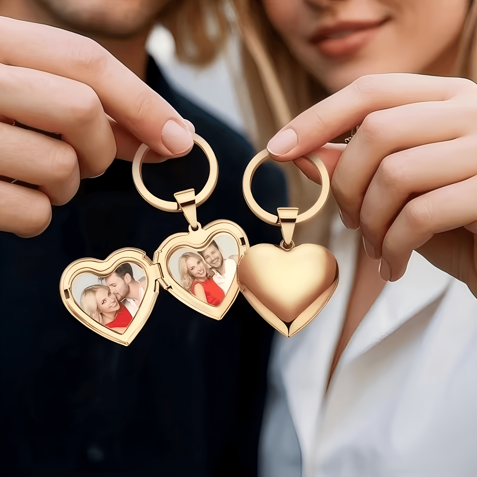 Custom 1/2 Photo Heart Frame L - Photographic Memory recension och pris