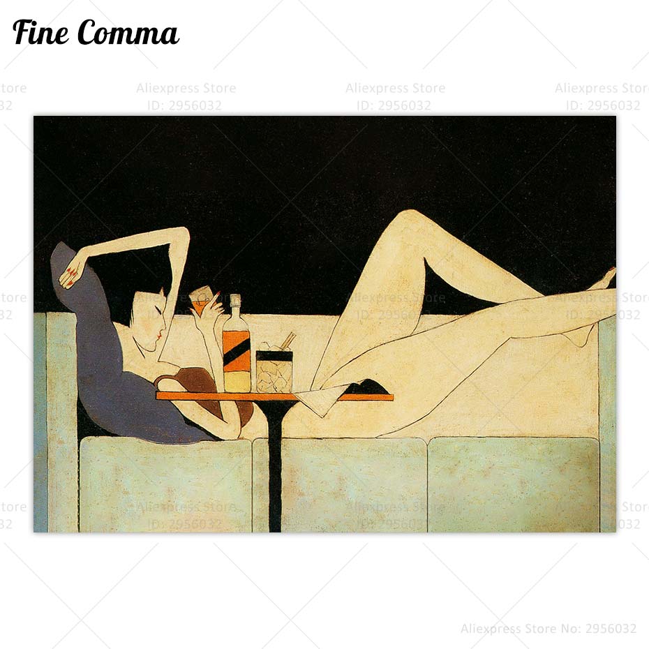 The Decadent Girl on the Couch - Photography Fine Art recension och pris