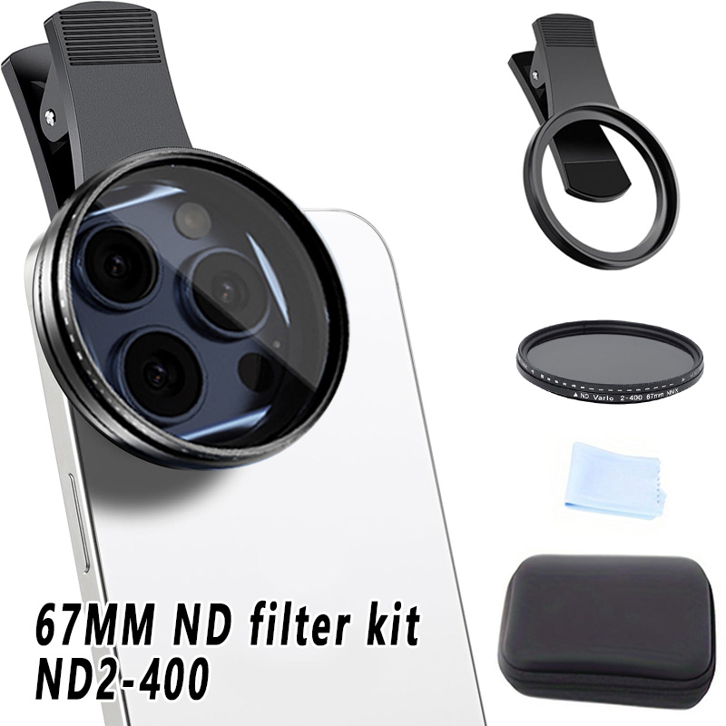 67mm Clip-on ND2-400 Phone Cam - Nd Filter Set recension och pris