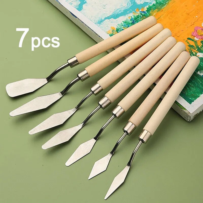 7Pcs Stainless Steel Palette K - Photography Fine Art recension och pris
