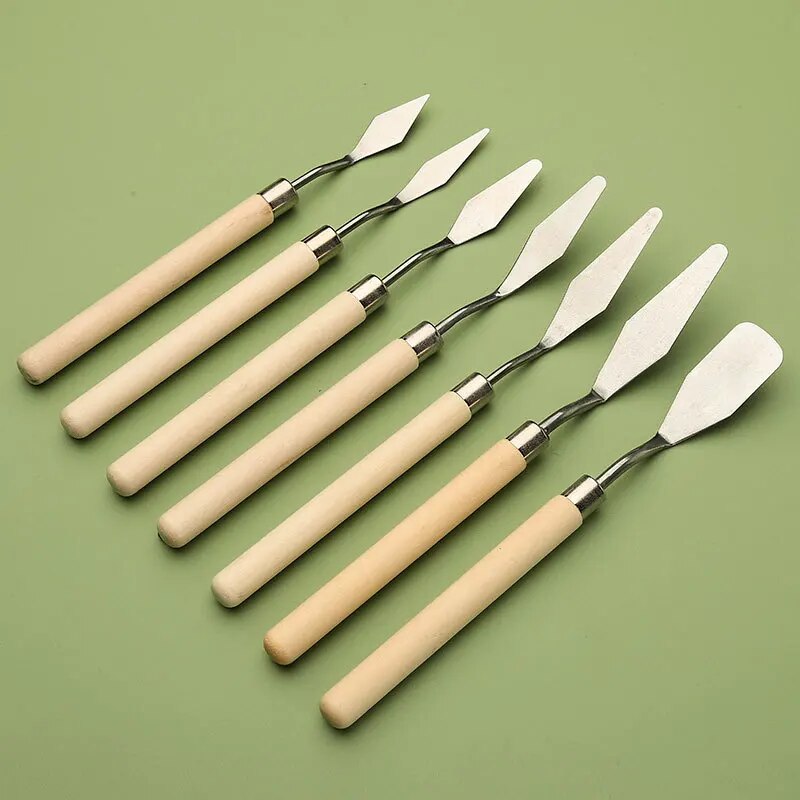 7Pcs Stainless Steel Palette K - Photography Fine Art recension och pris