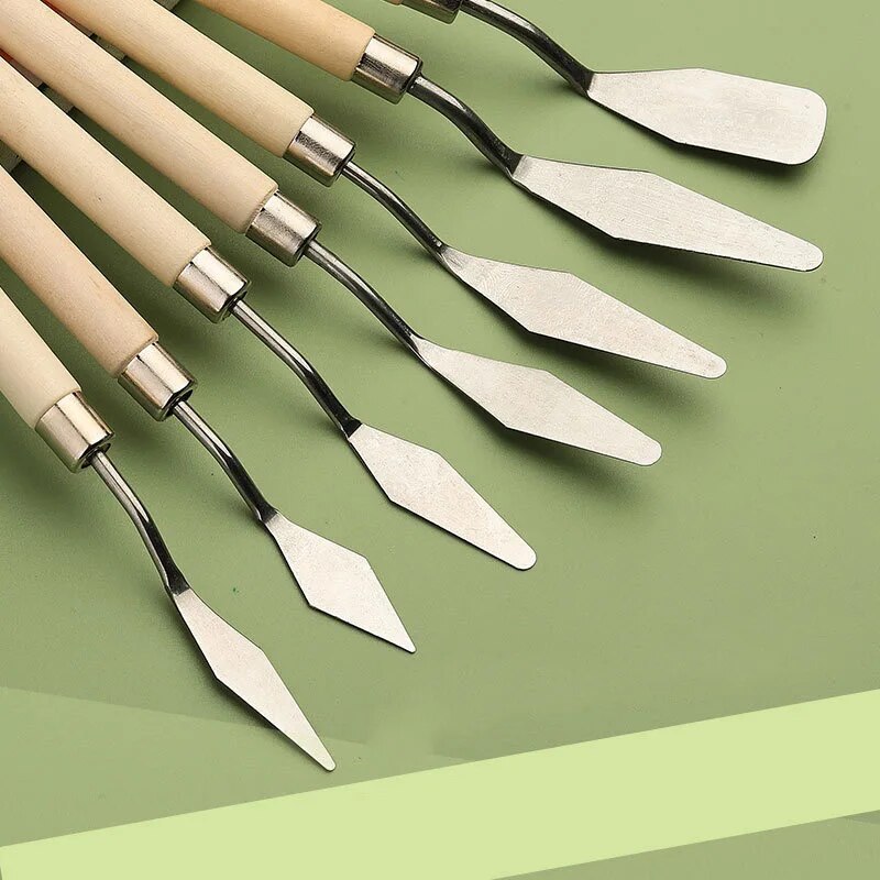 7Pcs Stainless Steel Palette K - Photography Fine Art recension och pris