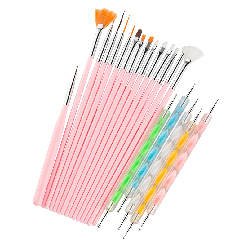 23PCS Nail Art Brushes Kit Lin - Photography Fine Art recension och pris