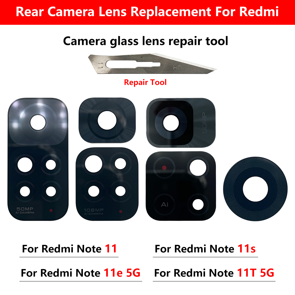 2PCS，NEW Back Rear Camera Glas - Photography Kit Xiaomi recension och pris